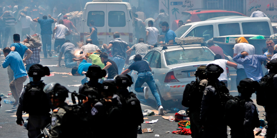 تشييع جثمان الشهيد الثاني بمدينة القدس المحتلة (صور)