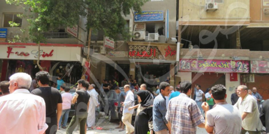  سماع دوي انفجار في شارع حسين الدسوقي بحدائق المعادي (فيديو)
