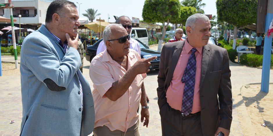 السكرتير العام والسكرتير العام المساعد للإسماعيلية يتفقدان أندية وشواطئ المحافظة