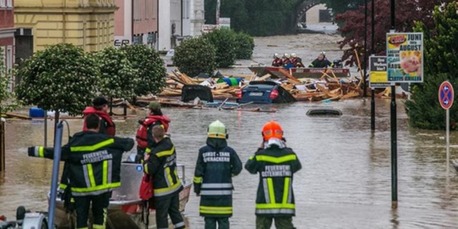 المانيا تستعد  لإجلاء ألف شخص جراء الفيضانات بولاية ساكسونيا 