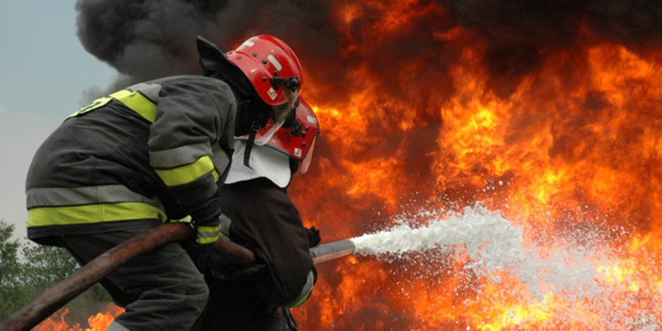 إصابة 3 أشخاص بينهم طفل في حريق ببني سويف