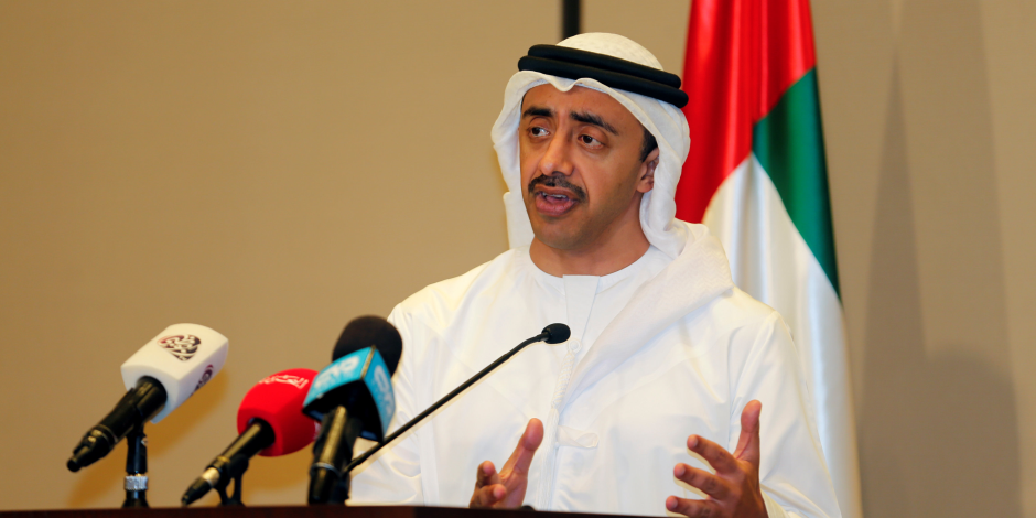 وزير خارجية الإمارات: تجمعنا بالأردن والعراق علاقات أخوية ونتطلع لتعزيزها