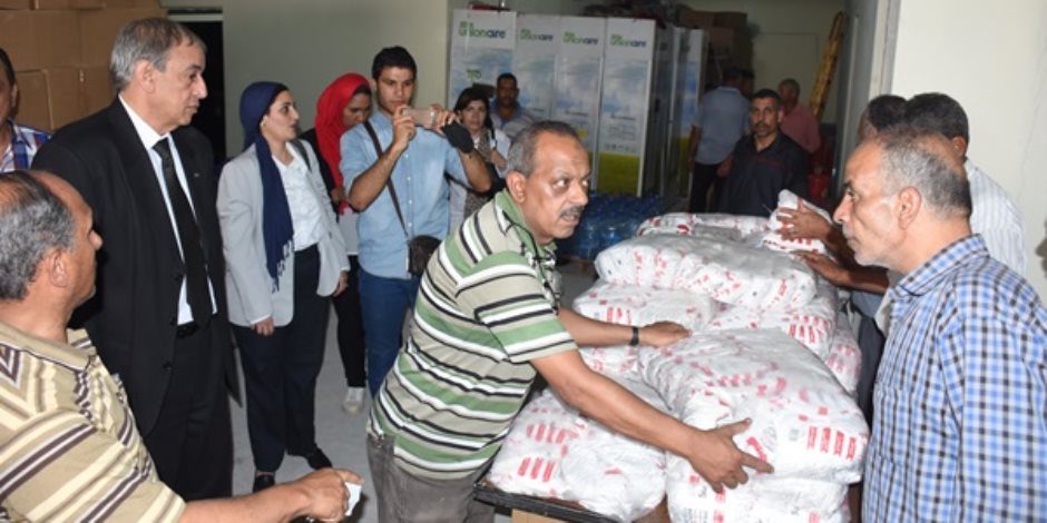 5 أطنان سكر من صندوق تحيا مصر لتوزيعها على محدودي الدخل بالبحيرة (صور)