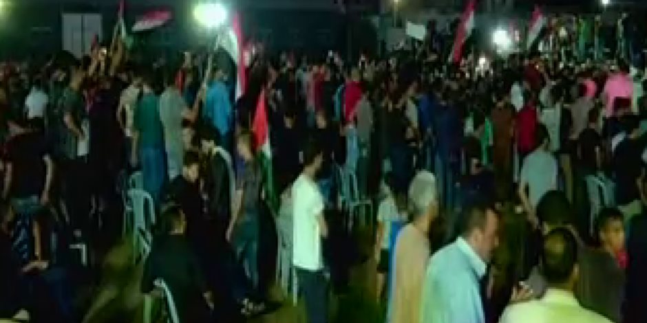 «تحيا جمهورية مصر العربية» هتاف آلاف الفلسطينيين بقطاع غزة «تحيا جمهورية مصر العربية» هتاف آلاف الفلسطينيين بقطاع غزة