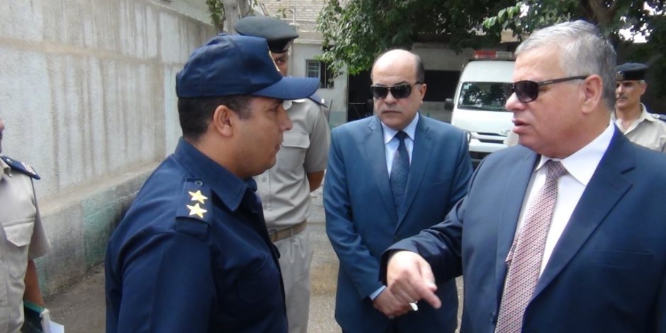 مدير أمن المنوفية يتفقد الخدمات بمركز شرطة منوف