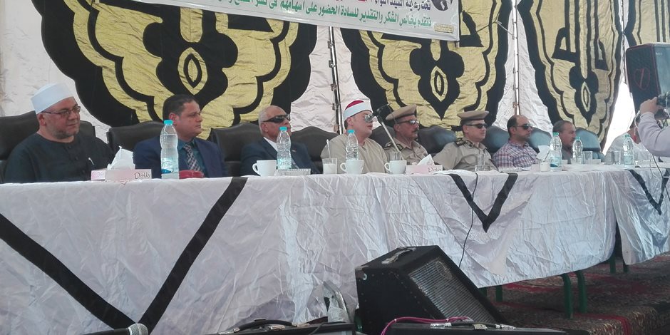 «الصلح خير».. إنهاء خصومة ثأرية بتسليم الدية والكفن لأهل القتيل في الغربية (صور وفيديو)