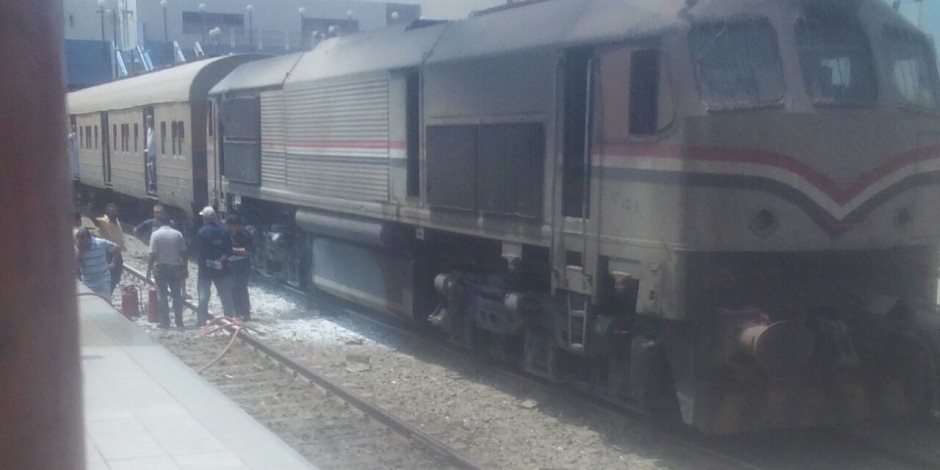عطل فني بجرار قطار يتسبب في توقف حركة السكة الحديد بسوهاج