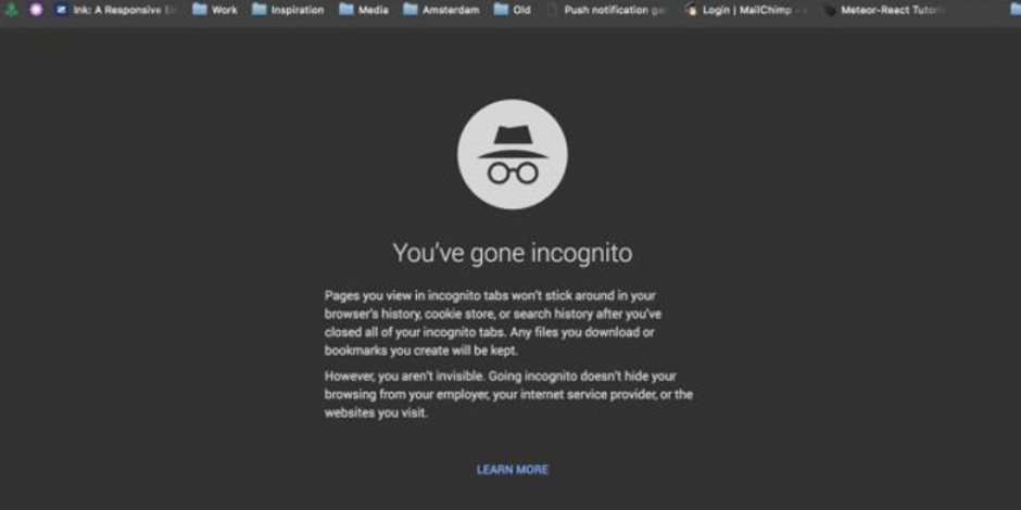 6 خطوات تساعدك على استخدام Incognito window  على جهازك الاندرويد