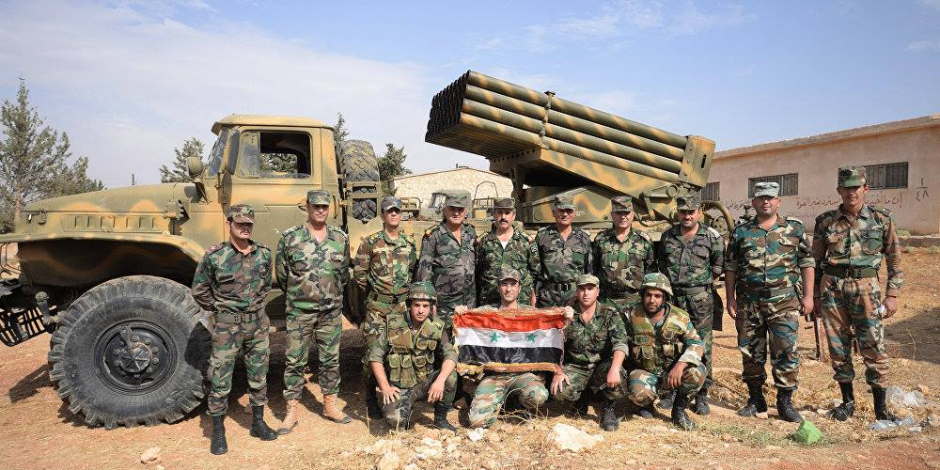 قوات سوريا الديمقراطية تجبر 5 من قياديى داعش على الاستسلام بدير الزور