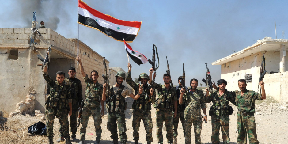 الجيش السوري بالتعاون مع القوات الرديفة يستعيد قرية "أبو الغر" بريف حماة