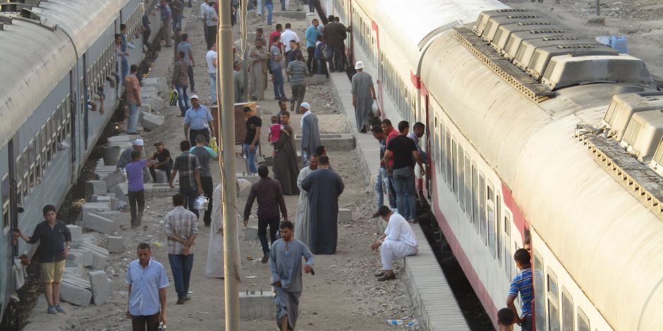 انتظام حركة القطارات بخط «دسوق - دمنهور» بعد توقف أكثر من 30 دقيقة