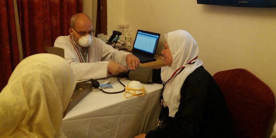 ⁠⁠⁠⁠⁠الصحة: عيادات البعثة الطبية للحج توقع الكشف على 210 حاج مصري