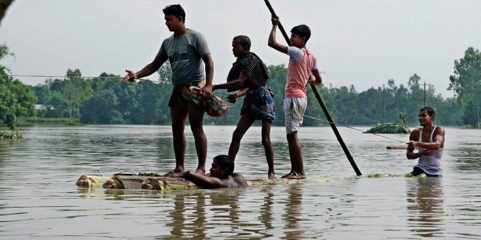 ارتفاع عدد ضحايا الفيضانات جنوب آسيا إلى 700 شخص