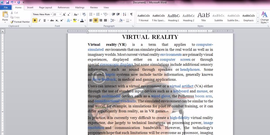 خطوات تساعدك على وضع العلامة المائية لملفات الـ Microsoft Word الخاصة بك