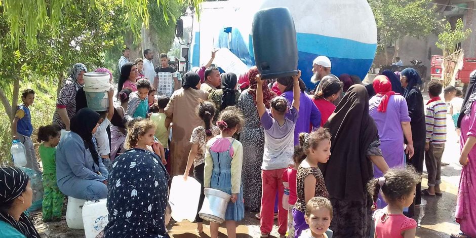 انقطاع المياه عن 11منطقة بالقاهرة بسبب كسر مفاجىء في خط رئيسي