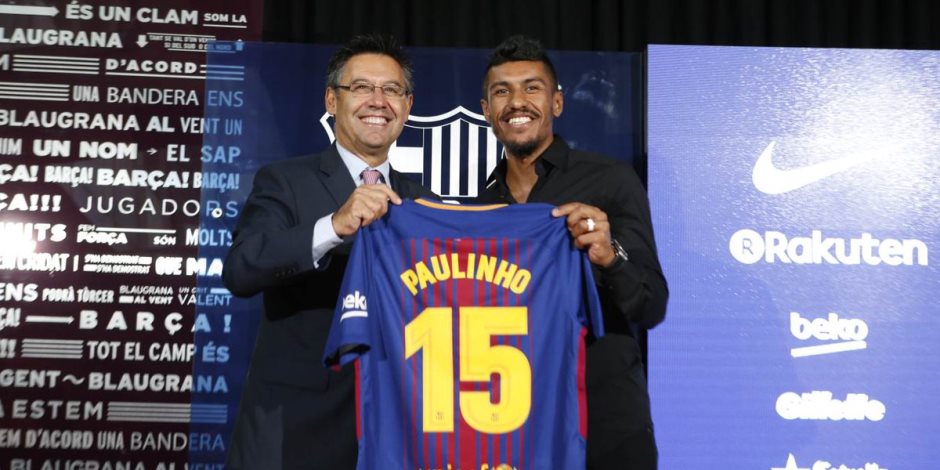 برشلونة يكشف موعد ظهور باولينيو الأول مع الفريق