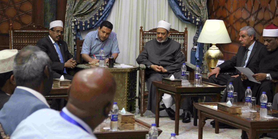 وصول رئيس الصومال لمقر مشيخة الأزهر لمناقشة سبل التعاون لمواجهة التطرف والإرهاب