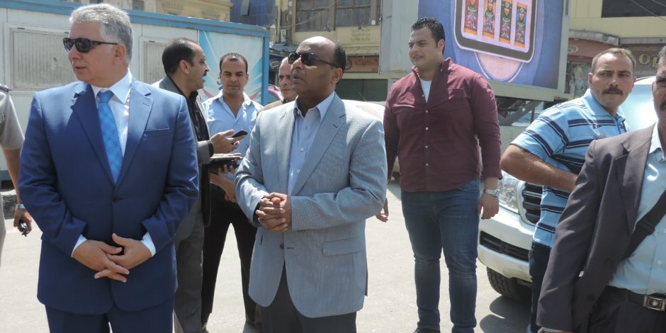 مساعد وزير الداخلية لوسط الدلتا يتفقد الحملة المرورية بمدينة طنطا (صور)