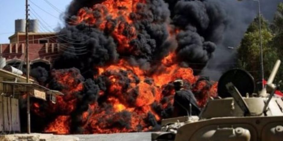 انتشار قوات الجيش العراقى فى منطقة "هيت" بعد سماع دوى انفجارات