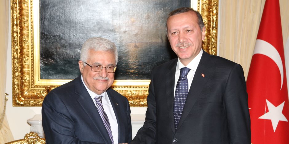 اجتماع بين أبو مازن وآردوغان في آنقرة 