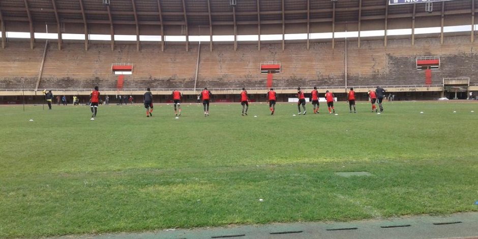 #هنروح_كاس_العالم .. التدريب الأخير لأوغندا على ملعب مانديلا الدولي (صور)