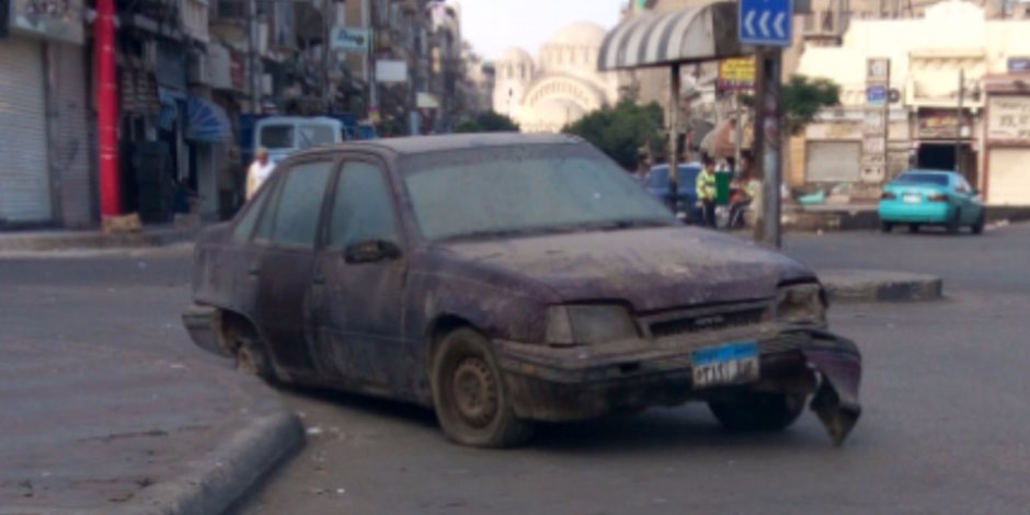 دفتر أحوال السيارت المهجورة فى شوارع مصر