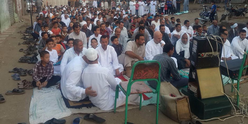 آلاف المصلين يؤدون صلاة عيد الأضحى في 420 ساحة بالشرقية