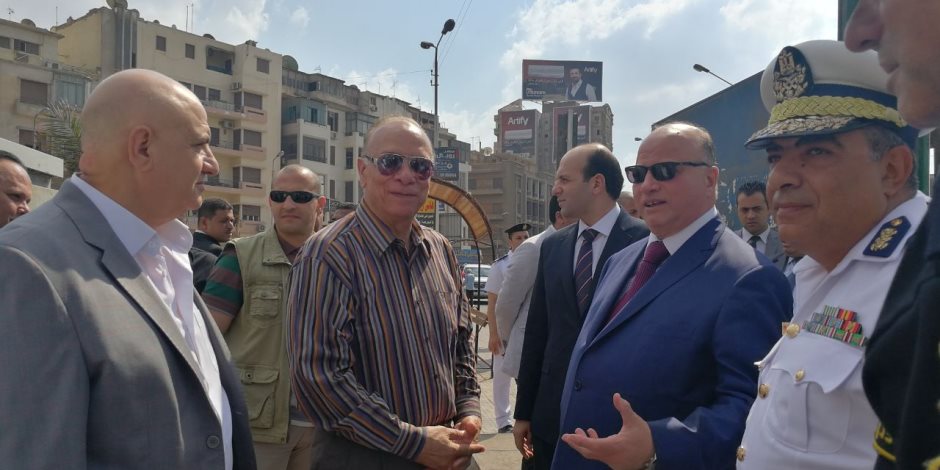 محافظ القاهرة يتفقد أعمال هدم مثلث ماسبيرو