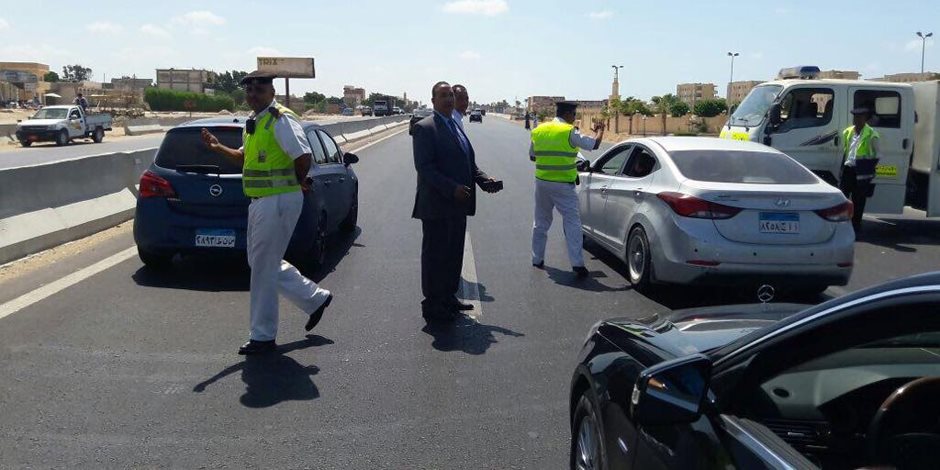 مرور الجيزة: تحرير 7240 مخالفة متنوعة بمحاور وميادين المحافظة