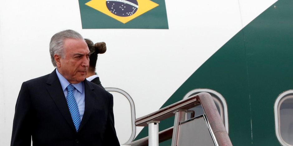 الادعاء البرازيلى يوجه اتهامين بالفساد للرئيس تامر