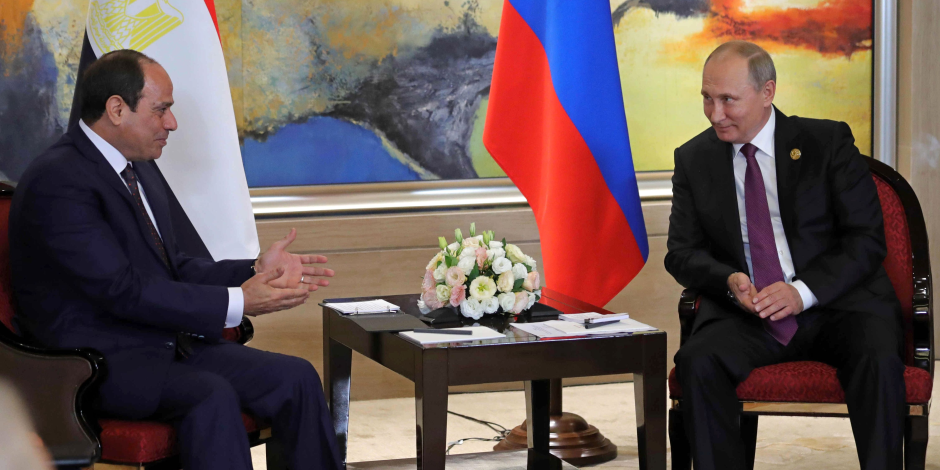 بوتين يجرى اتصالا مع الرئيس السيسى ويؤكد دعمه لمبادرة مصر لحل أزمة ليبيا