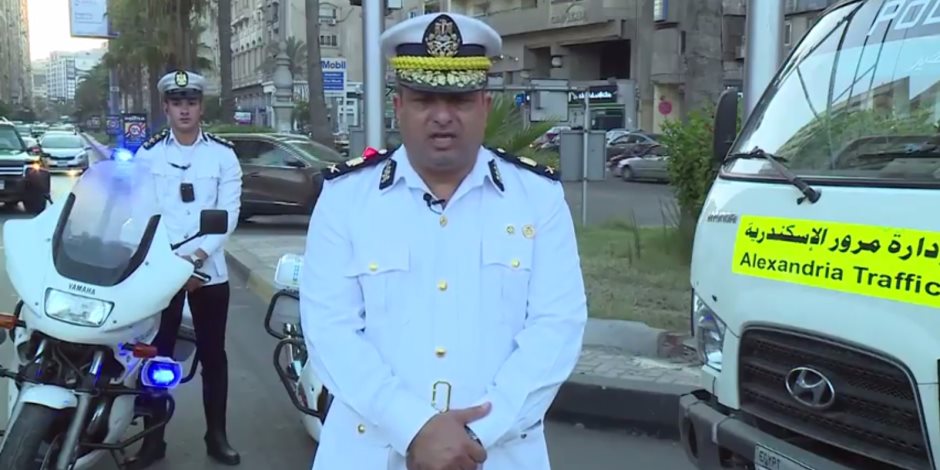 مرور الإسكندرية يكشف الطرق المؤدية لاستاد برج العرب (فيديو)