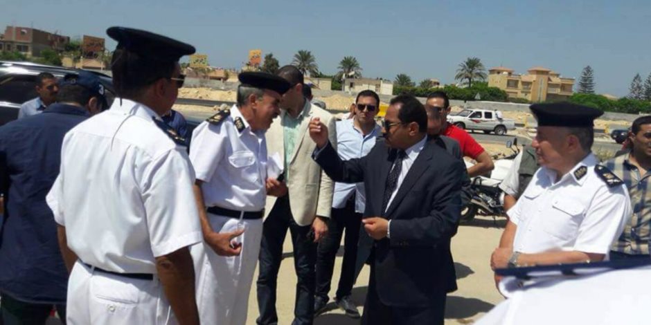 مدير أمن الأسكندرية يتفقد الحالة الأمنية في استاد برج العرب