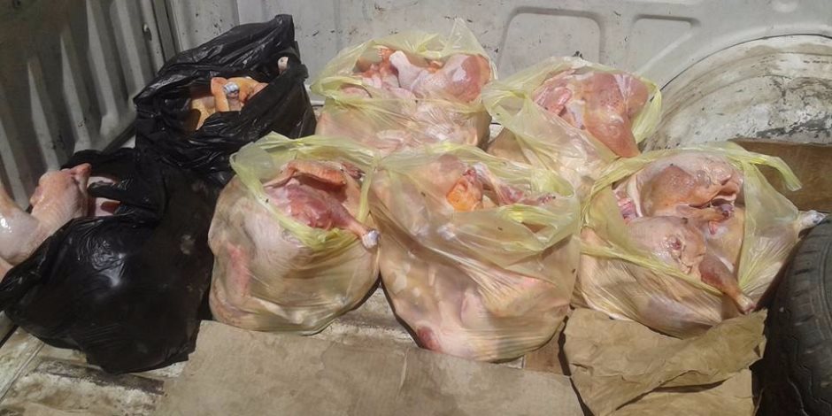 حبس مدير مصنع 4 أيام لحيازته 11 طن دجاج غير صالح للاستخدام