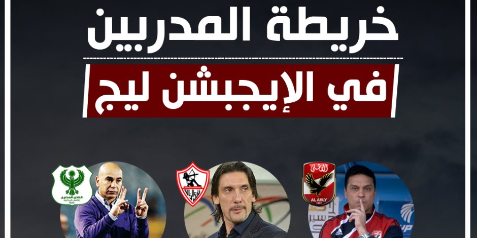 خريطة المدربين في الإيجبشن ليج (إنفوجراف) خريطة المدربين في الإيجبشن ليج (إنفوجراف)