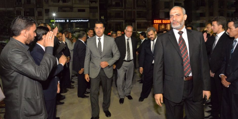 محافظ أسيوط يشارك نقابة المحامين حفل تأبين صالح السنوسي 