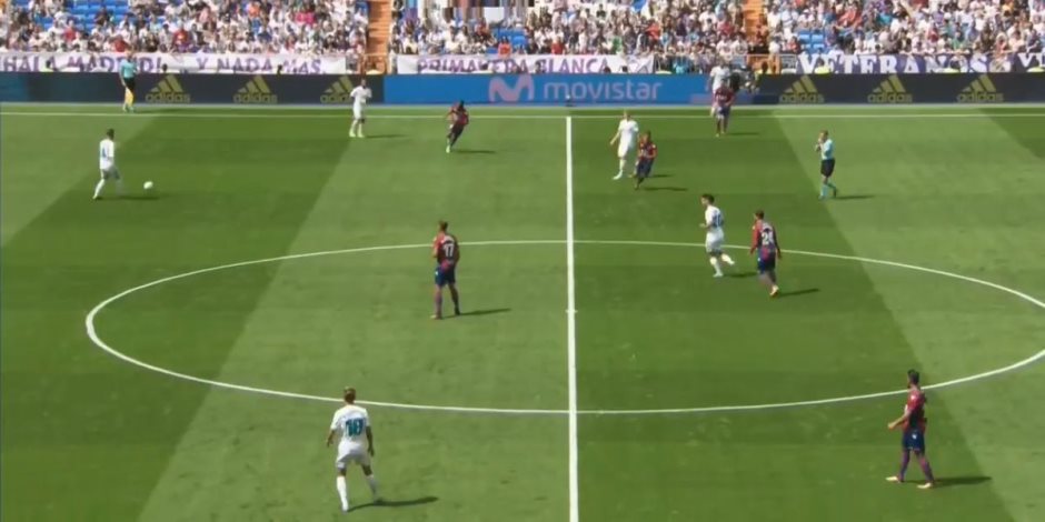 ليفانتي يفاجأ ريال مدريد بهدف فى أول ربع ساعة (فيديو)