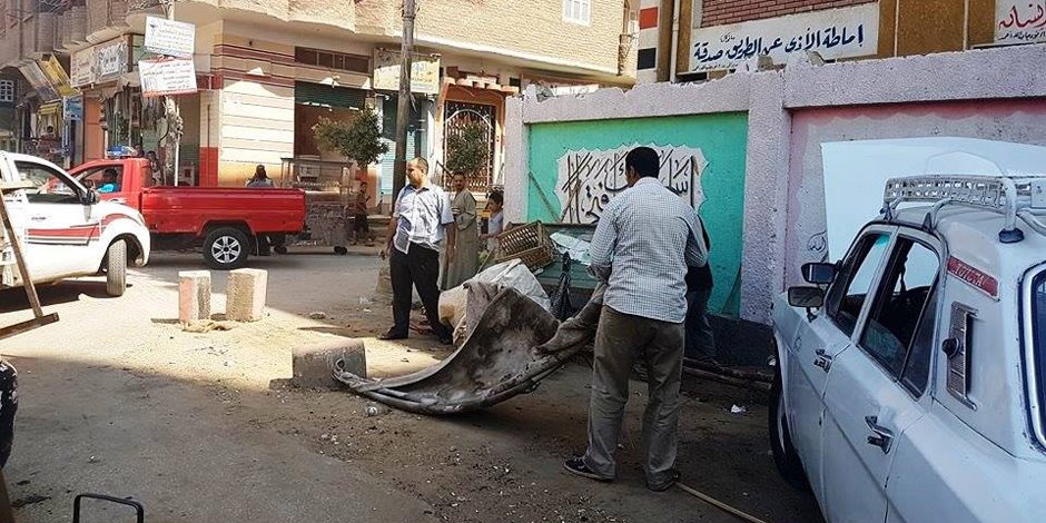 حملات نظافة بأحياء الهرم والعجوزة وبولاق الدكرور 