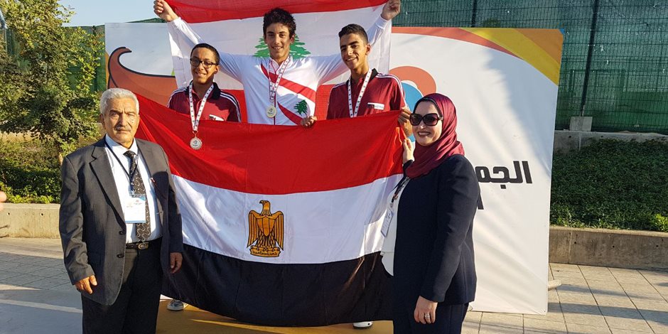 طلاب مصر يحصدون 18 ميدالية ذهبية في فعاليات الجمنيزياد المدرسب العربب بلبنان