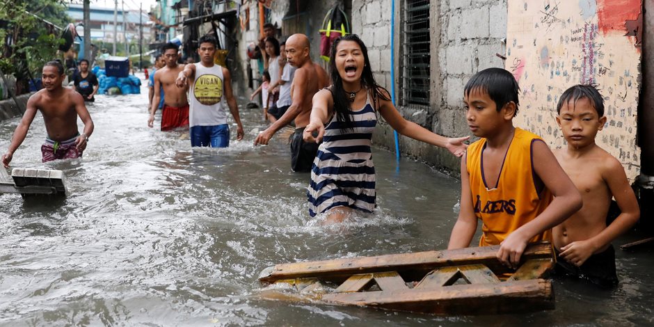 فيضانات عارمة تضرب الفلبين (صور)