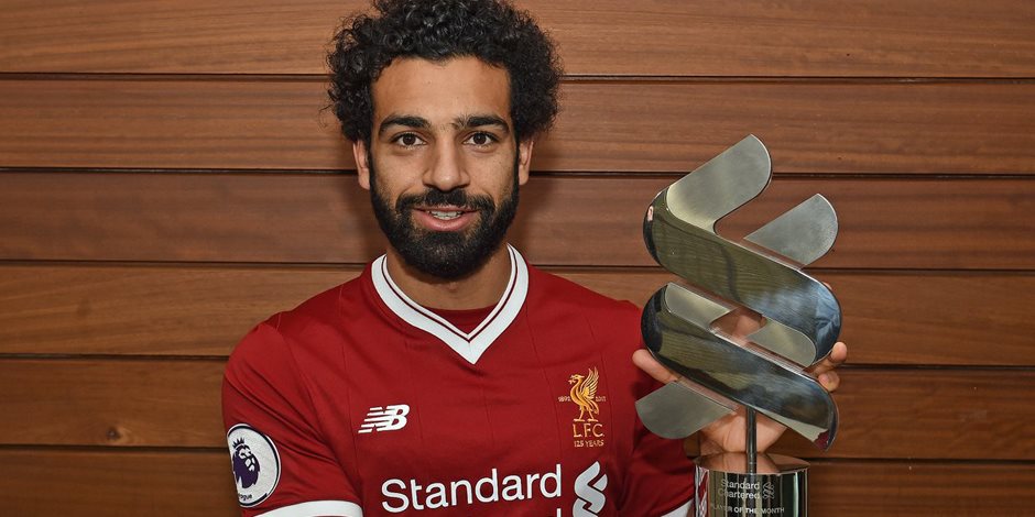 محمد صلاح يحصل على جائزة أفضل لاعب لشهر أغسطس (صورة)