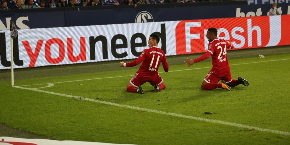خاميس رودريجيز يسجل في أول مباراة له كأساسي في البوندزليجا (فيديو)