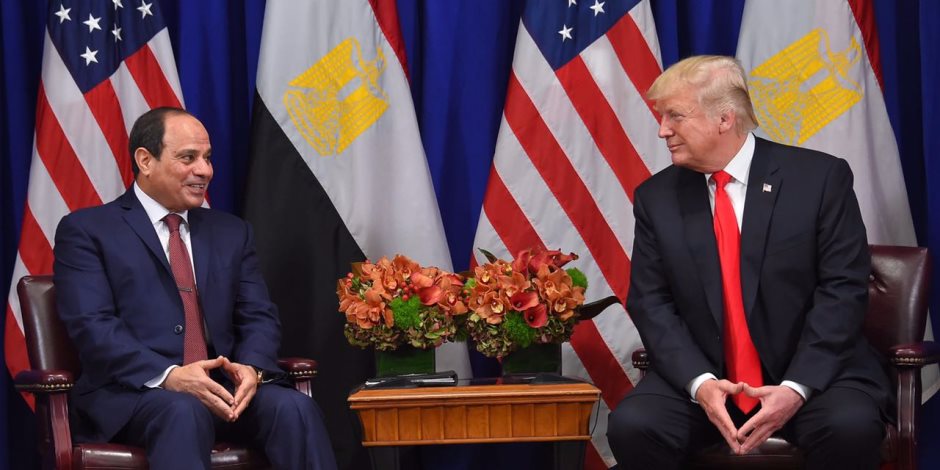 ترامب يؤكد للسيسي دعم بلاده تعزيز السلام والاستقرار في الشرق الأوسط