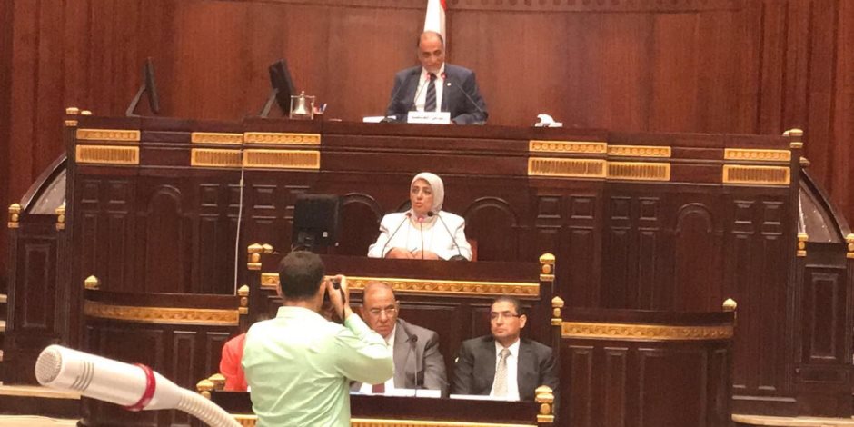 نائب وزير الصحة تعرض دور الجمعيات الأهلية في قضايا السكان على البرلمان