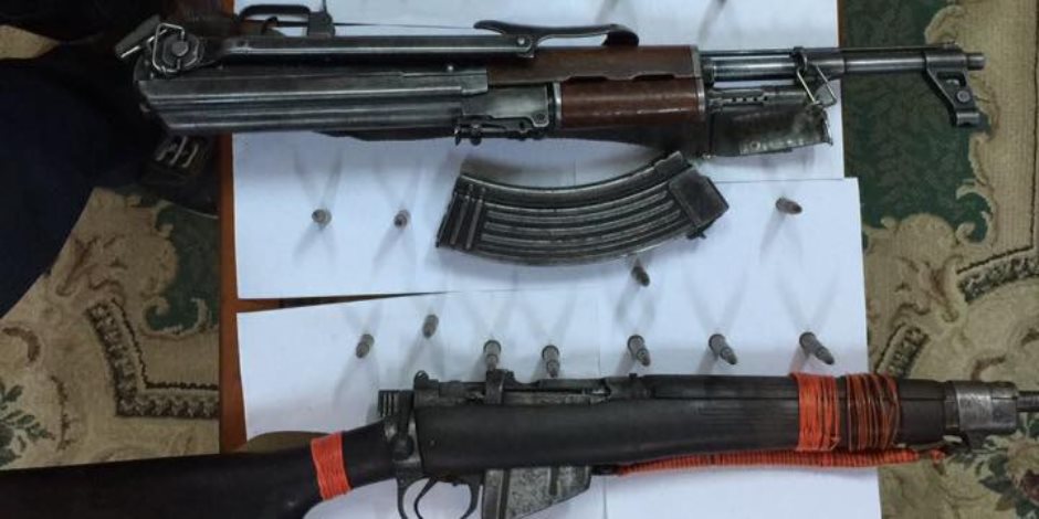 ضبط 67 متهما خلال حملة أمنية على حائزي الأسلحة بالمحافظات