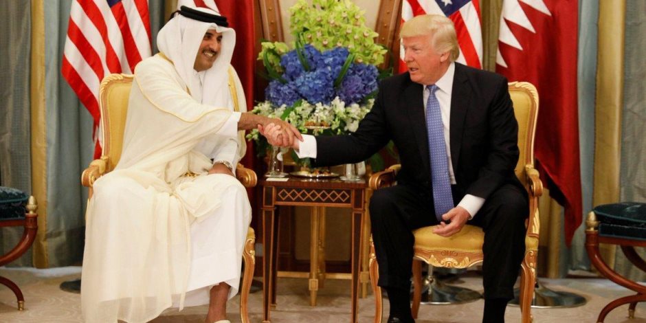 تميم يخون ترامب.. «تنظيم الحمدين» يخترق حملات على علاقة بالرئيس الأمريكي