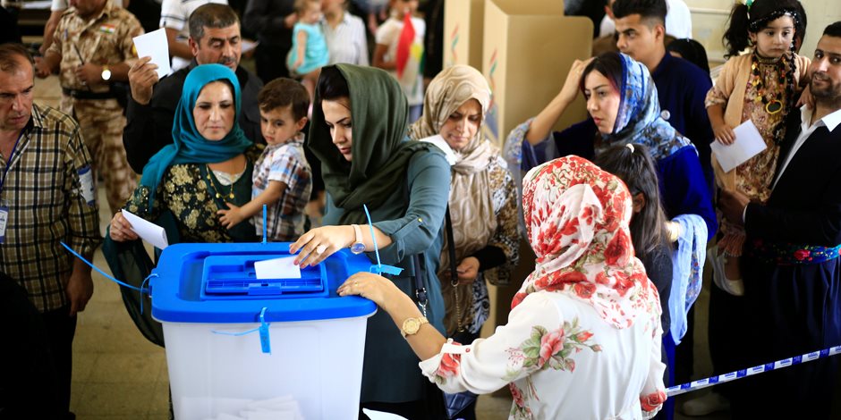 مفوضية كردستان: 92% نسبة الموافقة على استفتاء الانفصال