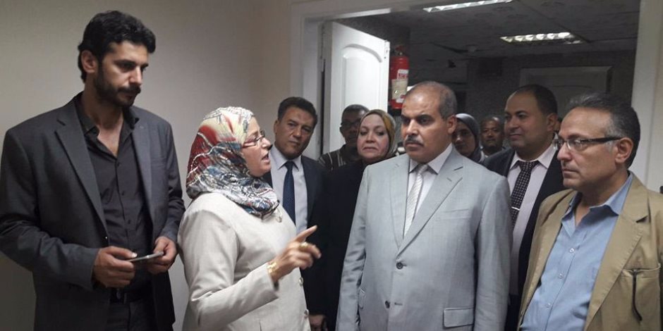 المحرصاوي يتفقد مستشفى الزهراء الجامعي (صور)