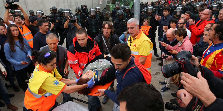 الأمم المتحدة تدعو للتحقيق في أعمال العنف التي صحبت استفتاء كتالونيا