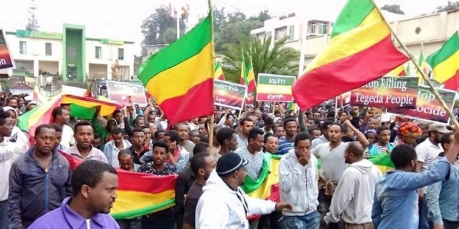 احتجاجات إثيوبية في الذكرى السنوية الأولى لقتلى مهرجان ديني